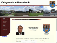Tablet Screenshot of herresbach-eifel.de